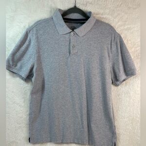 Amazon Essentials Light Gray Polo Shirt